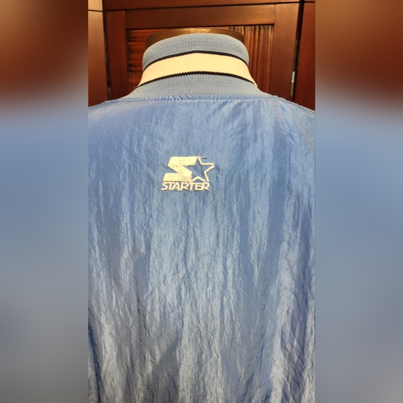 Vintage Mens 90s Carolina Tarheels Puffy Varsity Bomber Jacket  Size Medium - Picture 12 of 13